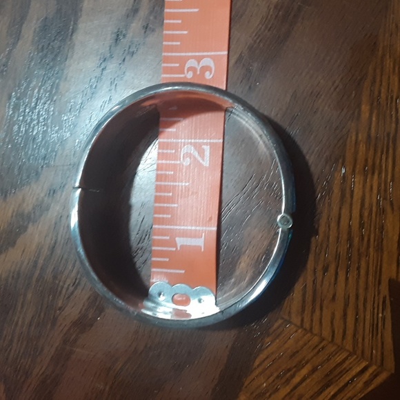 Bangle Bracelet .925 Sterling Silver - Picture 9 of 10